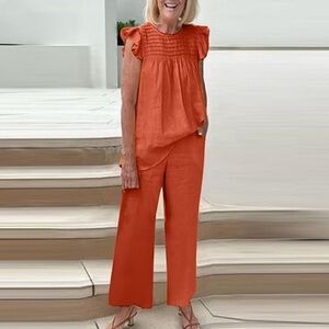 NANETTE LEPORE Orange 2 pieces set ✨